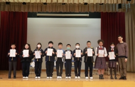 英文科P5 Spelling bee比賽 2025.1.13